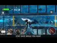 Blue Monster Whale Shark Sniper Shooter Screen Shot 1