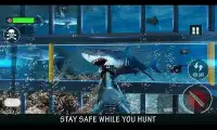 Blue Monster Whale Shark Sniper Shooter Screen Shot 11