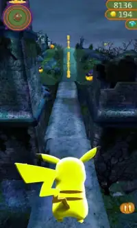 Running Pikachu Subway City Screen Shot 0