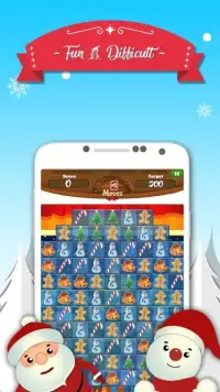 Santa Claus is Coming to Town - Match 3 | Crossbox Screen Shot 0