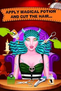 Monster Hair Salon Screen Shot 2