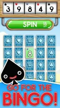 Bingo - Solitaire Slots! Screen Shot 2