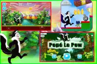 Pepé Le Pew | daffy adventure duck| bugs bunny run Screen Shot 0
