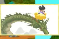 Dragon Goku Origins Super Ball Saiyan Screen Shot 0