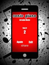 Sonic piano tiles Screen Shot 1