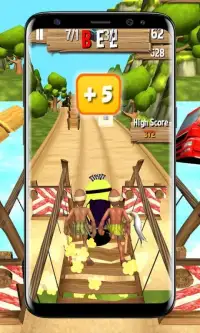 Banana Minion Adventure Run : Legends Rush 3D Screen Shot 1