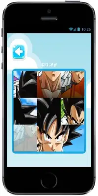 Play Dragon Ball Z Sliding Jigsaw Puzzle Game Screen Shot 1