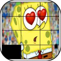 Play Spongebob Sliding Jigsaw Puzzle Game