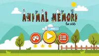 Animal Memory Screen Shot 1
