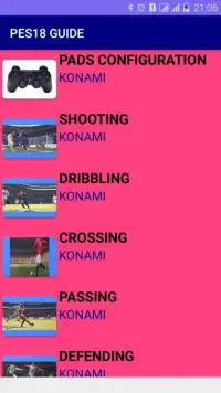 Proevolution Soccer Guide 2018 Screen Shot 4