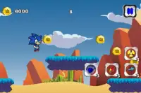 Extreme Sonic Run Game Screen Shot 3