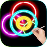 Draw Glow Fidget Spinner