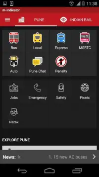 Pune (Data) m-Indicator Screen Shot 6