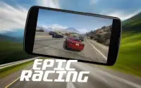 Fast Car Race 3D Rival Super Turbo Speed Simulator Screen Shot 1