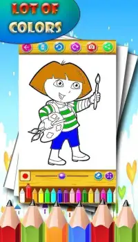 How to color Cartoons for Kids Screen Shot 3
