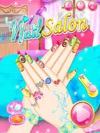 Nail Salon: Manicure kid games Screen Shot 1
