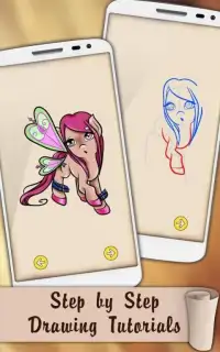 Draw My Pony Fairy Screen Shot 1