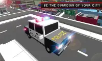 Blocky Police Cars Crime City Screen Shot 10