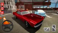 Backyard Parking Muscle Car 3D Screen Shot 1