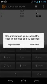 Mastermind Lockscreen Lite Screen Shot 0
