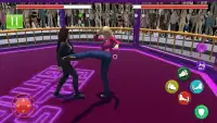 Girl mma fighting clash game Screen Shot 3