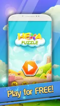Hexa Puzzle! Fun Block Puzzle Screen Shot 1