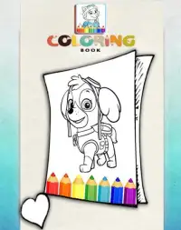 How To Color PAW Patrol - Paw Patrol Game Screen Shot 0