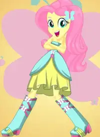 Dress up Fluttershy Rarity Rainbow Dash Pony Girl Screen Shot 4