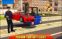 US City Police Parking Forklift Car Simulator Screen Shot 6