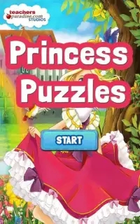 Princess Puzzles Girls Games Screen Shot 4