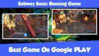 Subway Sonic Running Adventures Screen Shot 2