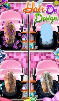 Hair Do Design - Girls Game Screen Shot 1