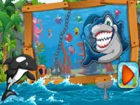 sea world : Fishing games for kids Screen Shot 5