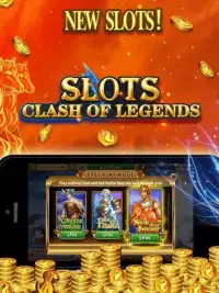 Slots Clash of Legends Screen Shot 0