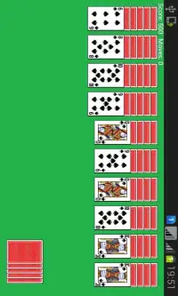 spider solitaire the card game Screen Shot 2