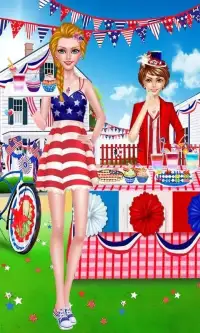 Independence Day Party Dressup Screen Shot 10