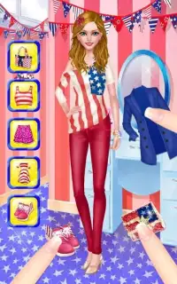 Independence Day Party Dressup Screen Shot 2
