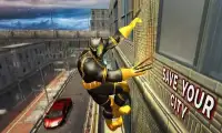 Superhero Panther Flying City Gangster Crime Fight Screen Shot 12