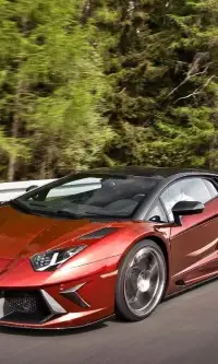 Jigsaw Puzzles Cars Lamborghini Aventador Game Screen Shot 3