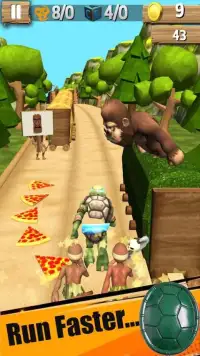 Ninja Subway Turtle Games * Screen Shot 4