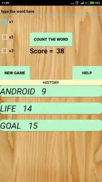Scrabble Score Counter Word Screen Shot 3