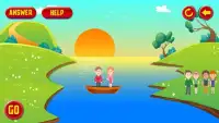 River Crossing Puzzle Game Screen Shot 0