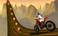 चरम मोटो बाइक स्टंट रेस Screen Shot 0