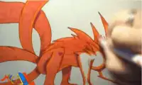 How To Draw Naruto Kyubi Power Screen Shot 1
