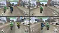 Moto Rash Bike Road Attack 3D 2017 Screen Shot 0