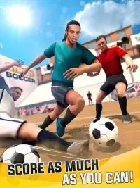 2017 Street Soccer Legend ⚽ Urban League Goal Star Screen Shot 1