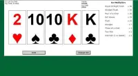 5 Card Draw Poker Solitaire Screen Shot 1
