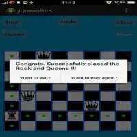 Chess Queen,Rook,Bishop & Knight Problem Screen Shot 17