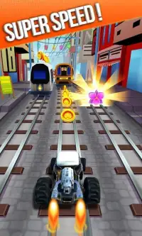 Blaze Subway Monster Machines Screen Shot 2