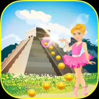 Last gold Temple Escape Princess Running 2017 Screen Shot 0